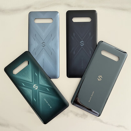 Suitable for Xiaomi Black Shark 4Pro 4Spro back cover glass back case 5RS 4S 4 case back case battery cover Black Shark 4Pro glass back cover Zhan Yuqing with
