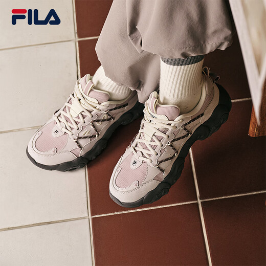 FILA official women's shoes cat claw 6th generation thick-soled casual shoes 2025 winter retro sports shoes