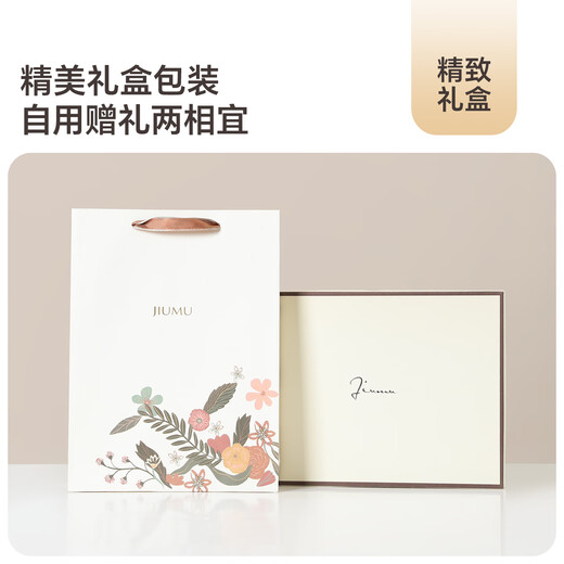 JIUMU cashmere warm scarf, hat and gloves three-piece set for women, winter birthday and Christmas gift for girls in gift box