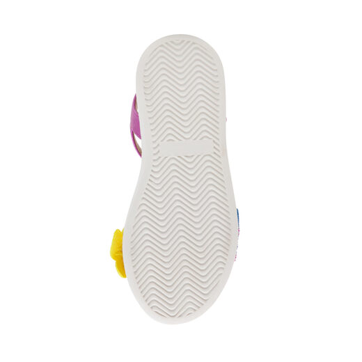 Betsey johnson girls emery fisherman sandals fuschia multi 5 big kids