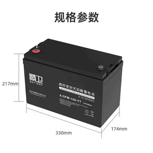 科华恒盛科华精卫蓄电池6-GFM-100-YT/12V100AH/12V65AH/12V38AH直流屏UPS 连接线