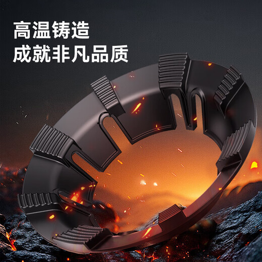 Made in Tokyo, gas stove bracket windproof fire cover anti-slip bracket windshield ring thickening and heightening suitable for four or five claws