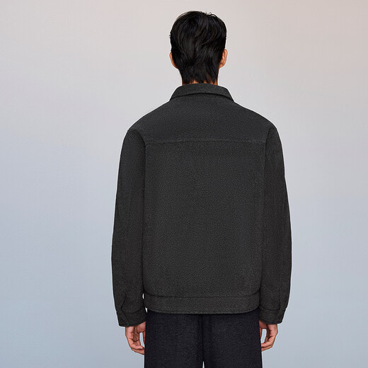 HLA Hailan House Jacket Men's 25 New POWER YOUNG Lapel Jacket Dark Gray 9B L 175/92A Recommended 137~150Jin Jin equals 0.5 kg