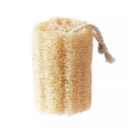 Loofah loofah kitchen special cleaning and decontamination artifact natural loofah pulp loofah basket household dishwashing cloth loofah 8CM boutique 10 pieces
