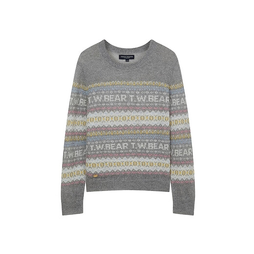 Teenie Weenie Bear Women's Sweater 25 Winter New Mohair Warm and Comfortable Jacquard Pullover