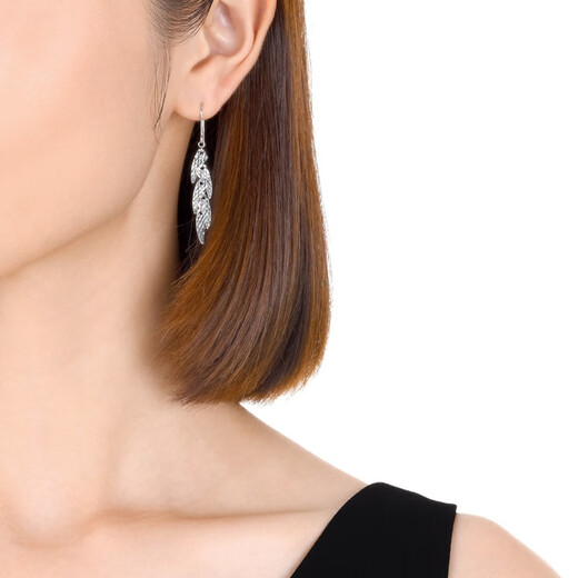 Chow Sang Sang Pt950 Platinum Earrings White Gold Earrings 80906E Pricing