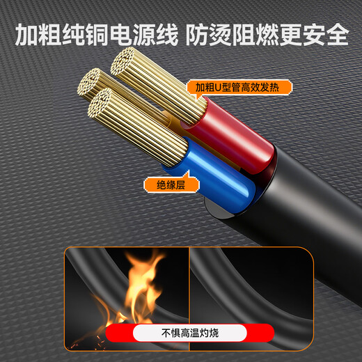 Deli hot melter welding machine 32 type PPR water pipe hot melt machine household high power electric heat melt gun mechanical temperature control 800W