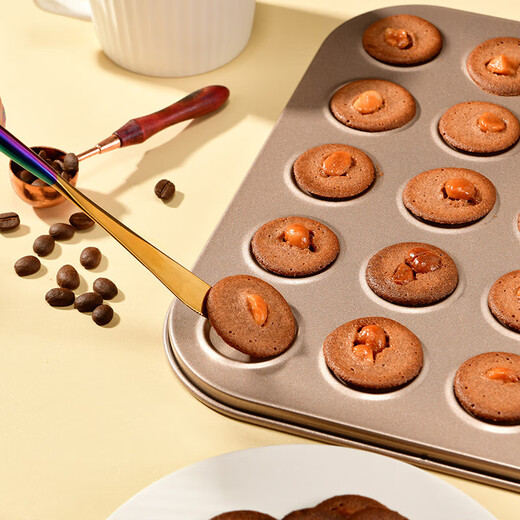 Cocoa crisp mold cookie baking pan to make chocolate macarons non-stick small crispy grinding oven for home use 35 even round macaron baking pan single product