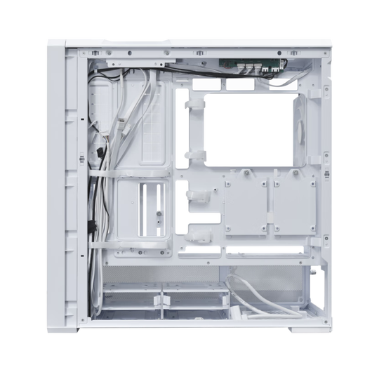 LIANLI联力L217 INF 无限镜版 中塔式台式电竞游戏机箱 白色 电源双装/支持EATX主板/支持背插/