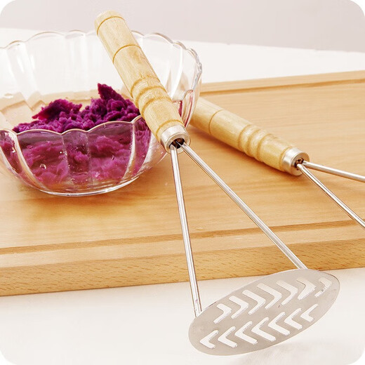 Kitchen baking supplies potato press potato masher potato masher household creative sweet potato fruit masher masher 1 pack ordinary style