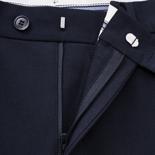 Jiumuwang men's trousers, anti-static and not easy to fade, worry-free trousers for winter, velvet warm and skin-friendly trousers for men in autumn and winter