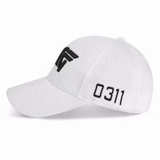 New 2025 golf hat unisex sports baseball cap fashion trend breathable sun visor with mark 0311 white