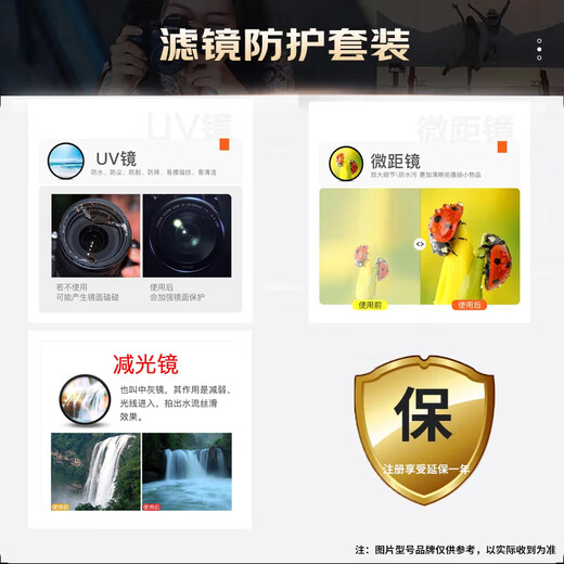 Sony (SONY) SEL2870GM full-frame standard zoom lens F2 large aperture G master lens (FE 28-70mm F2 GM filter protective set)