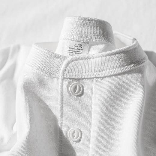 FOG RETRO2026 new trendy American Henry shirt long-sleeved T-shirt spring and autumn pure cotton inner sweatshirt white bottoming shirt for men white S