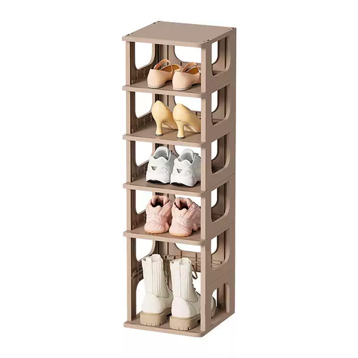 Yusenyi simple household multi-layer assembly dust-proof storage shoe rack shoe box dormitory door space-saving plastic shoe cabinet storage rack widened shoe rack gray 7 layers 1 column widened shoe rack gray 7 layers 1 column