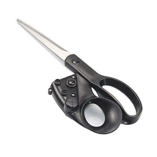 Ciseaux laser droits en acier inoxydable pour tissu, rideau de maison, multifonction, laser, ligne droite, tissu, industriel, domestique, infrarouge, 1 paquet