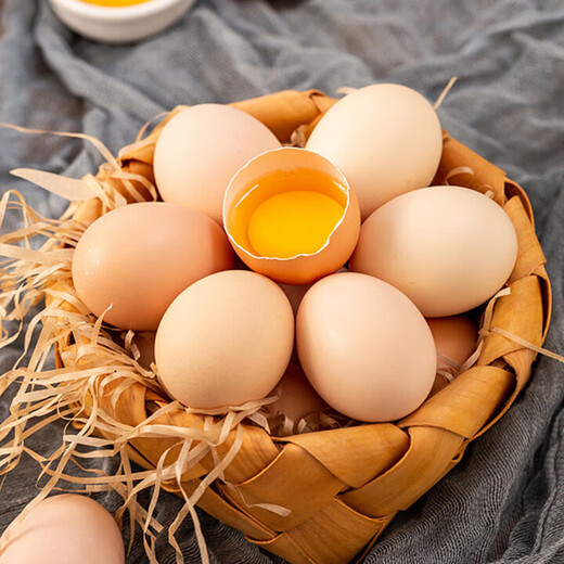 Fresh free-range eggs, single 50g, plus or minus 5g, grain-fed eggs, fresh eggs, soft-boiled eggs, fresh vegetables for breakfast, 10 pieces, 50g/piece Fresh free-range eggs, single 50g, plus or minus 5g, grain-fed eggs, fresh eggs, soft-boiled eggs, fresh vegetables for breakfast, 10 pieces, 50g/piece