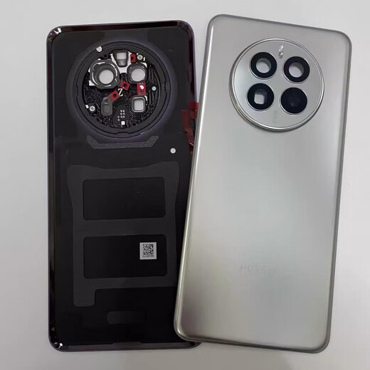 Huawei (HUAWEI) original adapted mate50e/pro original back cover original disassembly 99 new plain leather phone glass back cover Mate50/E Streamer Purple original disassembly 99 new