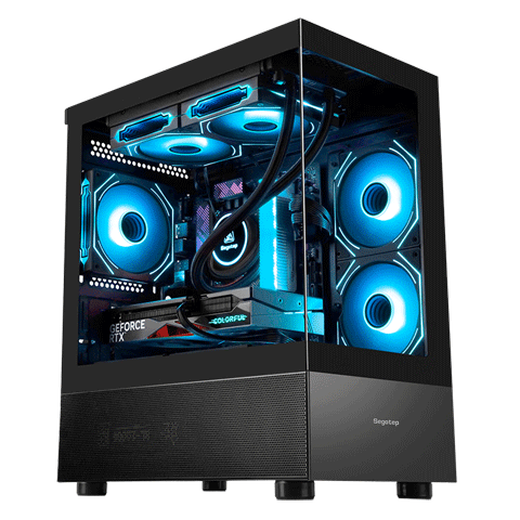 GIGABYTE 5060 host 14600KF/12490F/12600KF/5060Ti assembled computer desktop e-sports game AI design office rendering DIY complete machine with two 12490F+RX7650GRE