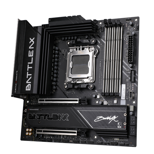 Colorful BATTLE-AX B850M-PLUS S WIFI7 V14 Super Black Blade motherboard supports CPU 7800X3D/9800X3D/9700X (AMD B850/ AM5)