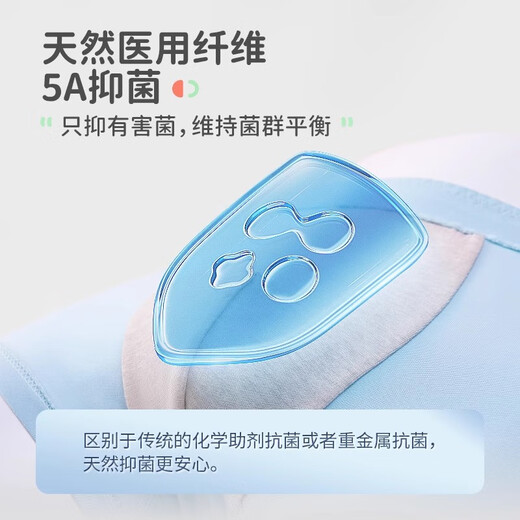 Q21 (U will try it first) Q21 Children's Tencel/Cotton Underwear Breathable Boys and Girls Baby Underwear 1 Trial Pack Girls Boxer Briefs*1 (Random Style and Color) 90 cm