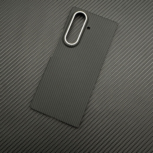 Samsung (SAMSUNG) original quality, suitable for Samsung ZFOLD7 Kevlar mobile phone case, aramid fiber protective cover, magnetic suction, fine-grained metal ring magnetic suction, back cover, Samsung Galaxy Z Fold7