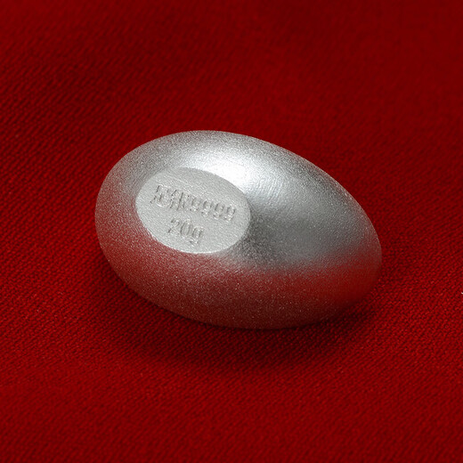 Taiguang Silver Building Silver Ingot Solid Silver Ingot 9999 Pure Silver Investment Collection Ornament Frosted