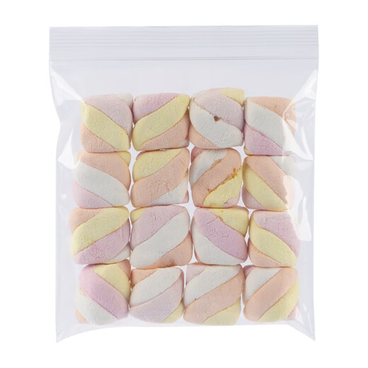 Netno Ziplock Bag Transparent Thickened Sealed Bag Food Grade PE Sealed Bag Packaging Sample Large Plastic Bag Waterproof Packaging Bag White Edge No. 8 Extra Thick 100 Pieces 17*25 12 Silk