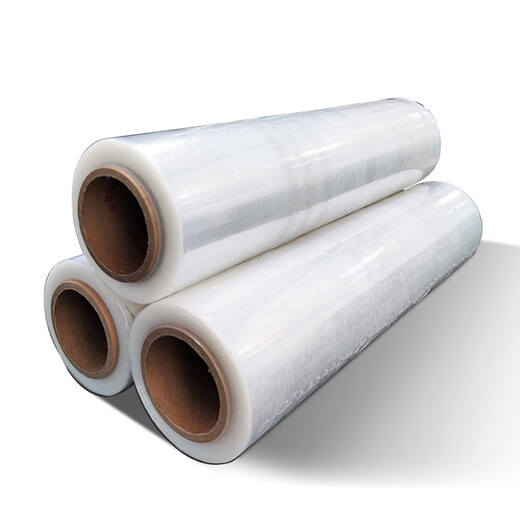 Tianyi stretch film 50cm*200m net film 1.5kg/roll single roll PE industrial fresh-keeping stretch film pallet packaging moving packaging film wide plastic protective film stretch film