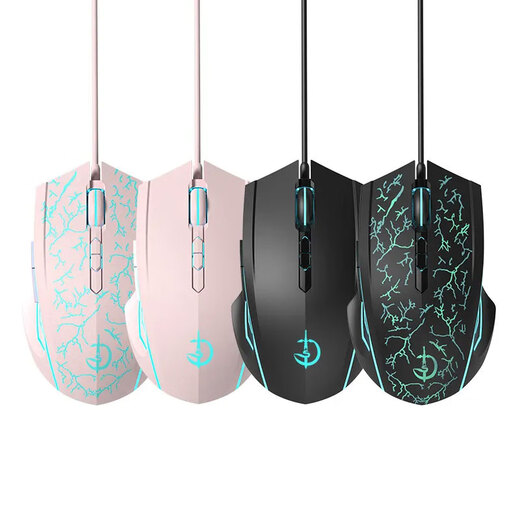 Souris de jeu filaire Razer adaptée à la souris ASUS Tianxuan 5/4/3/2 filaire Lingyao 14 ordinateur portable intrépide 16/15 jeu e-sports filaire version améliorée-effet d'éclairage RVB-norme officielle blanche classique