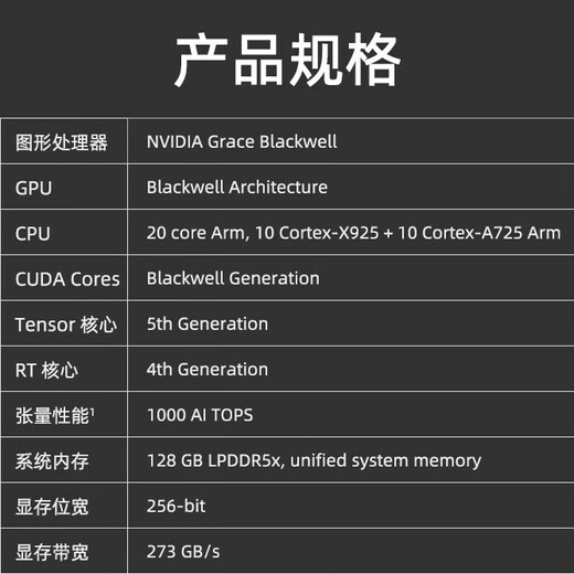 NVIDIA DGX Spark desktop AI large model supercomputer Blackwell architecture private model server NVIDIA DGX spark