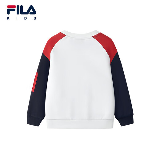 FILA FILA children's sweatshirt 2025 winter boys' fleece top
