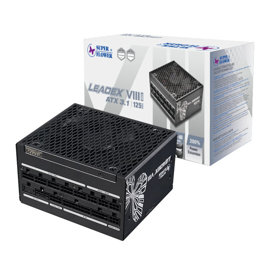 SUPER FLOWER Zhenhua 1000W power supply LEADEX VIIIP1000W ATX3.1 platinum full model/support 5090 graphics card