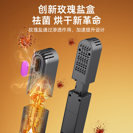 Sawang German shoe dryer, deodorizing and sterilizing household shoe drying artifact, deodorizing, sterilizing and drying machine, integrated shoe drying machine, portable household smart constant temperature shoe drying device, shoe drying device, Dyson Purple Double V Bracket, Upgraded Touch Control + Intelligent Timing + Telescopic Bracket