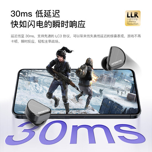 Weak Water Shisha 2025 New Zirconium Potential Bluetooth Headset True Wireless In-Ear High-quality Call Noise Reduction Long Battery Game Music Headset Suitable for Apple Huawei Xiaomi Night Black丨Deep Sea Noise Reduction + Super High Quality + 35H Battery Life