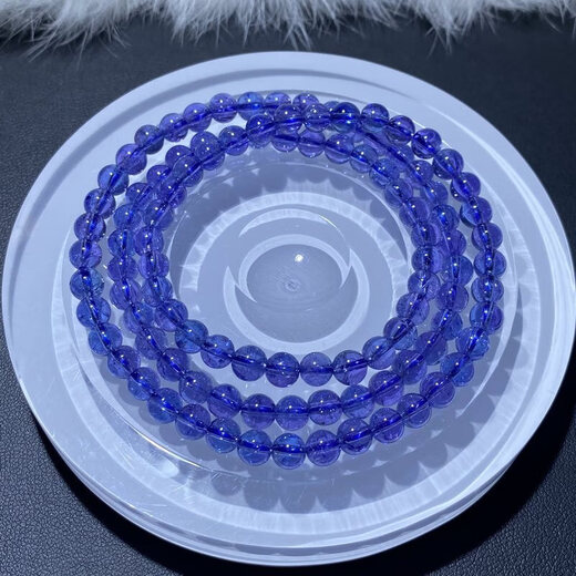 Yuying natural tanzanite bracelet sapphire multi-circle three-circle bracelet fashion trend bead chain bead string Specifications5.7m gauge