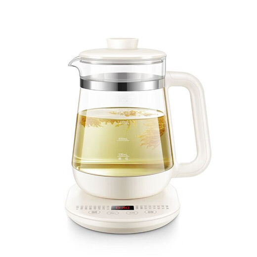 SUCPOYE health kettle kettle multi-functional thickened kettle home small office all-glass electric kettle new tea kettle constant temperature kettle flower tea kettle tea kettle upgraded 316 with steel cover 1.5L