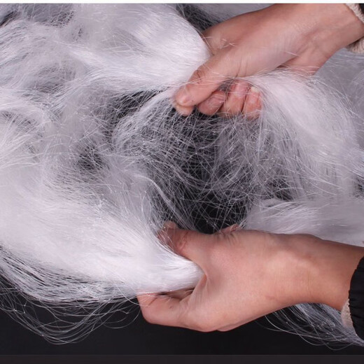 Luo Zhudou wire mesh fishing net three-layer sunken net single-layer floating net hanging fish net white striped crucian carp carp single-layer floating net 1 finger 6 meters 0.7 meters high