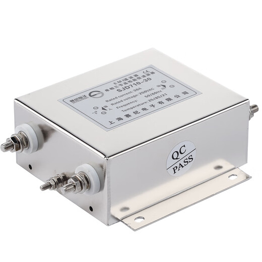 Saiji power filter 220VSJD710 three-level high-performance anti-interference inlet single-phase servo PLC power amplifier audio purification terminal SJD710-10A