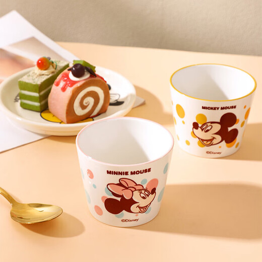 Disney Ceramic Mug, Beautiful and Exquisite Girls Tea Cup, Ice Cream Cup, Coffee Cup, Gift for Girls, Donald Duck and Rhyme Mug 240ML 1pc