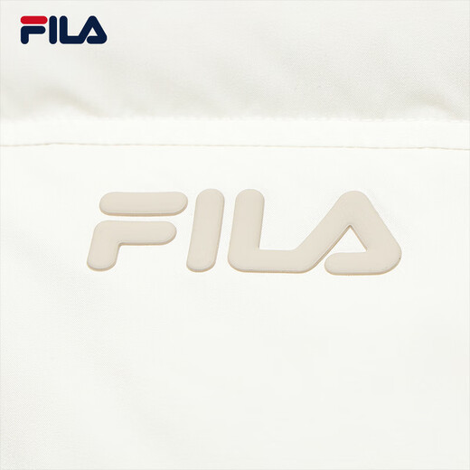 FILA Official RGB Down Women's Down Jacket 2025 Winter Far Infrared Heating Bread Jacket Hooded Warm Jacket
