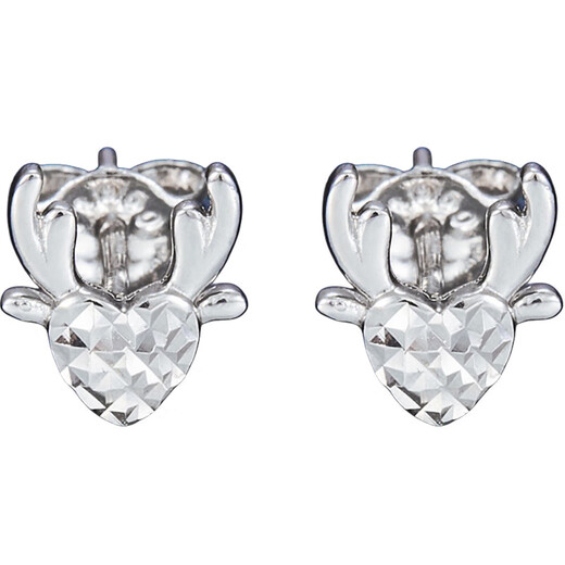 Beijing Gold Trading Center Co., Ltd. Platinum Earrings Yi Lu You You Earrings as a gift for your girlfriend as a gift, about 1.40g