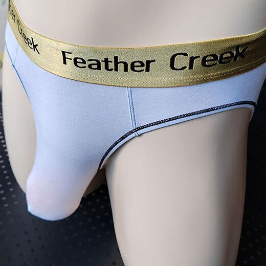 AC same style men's briefs sexy thong modal large bag briefs white L