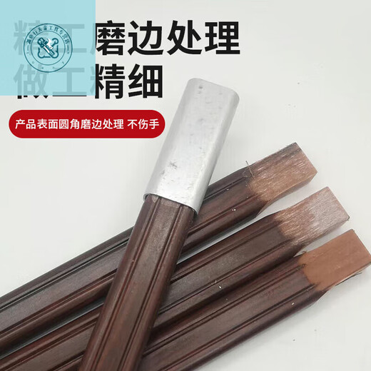 LNGA LANDGRE锤柄羊角锤柄木工锤子手柄绝缘柄锤柄锤子把羊角锤柄榔头木工锤柄 超硬棕不开口40cm+胶【纤维】