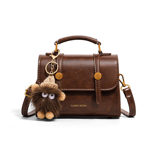 Viney bag women's leather cross-body Cambridge bag light luxury single shoulder small square bag birthday gift high-end gift to girlfriend and wife