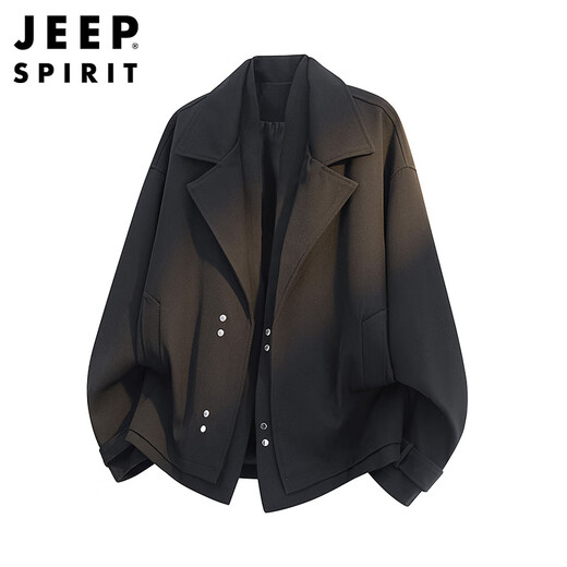 JEEP SPIRIT Jeep jacket men's suit jacket men's tops autumn and winter high-end casual high-end fake two-piece men's clothing