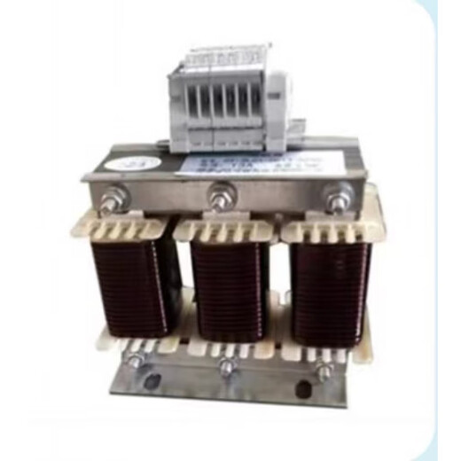 Three-phase series reactor dedicated for inverter 37kw75kw132kw280kw copper input and output reactor 7.5KW-20A copper_output (outline)