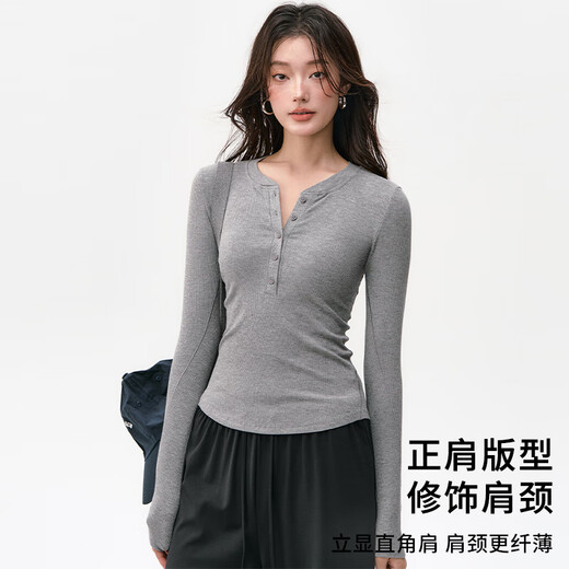 Xue Qianman yoga clothes for women, spring ribbed sports tops, high-looking, slim, long-sleeved outer wear, Pilates training and fitness