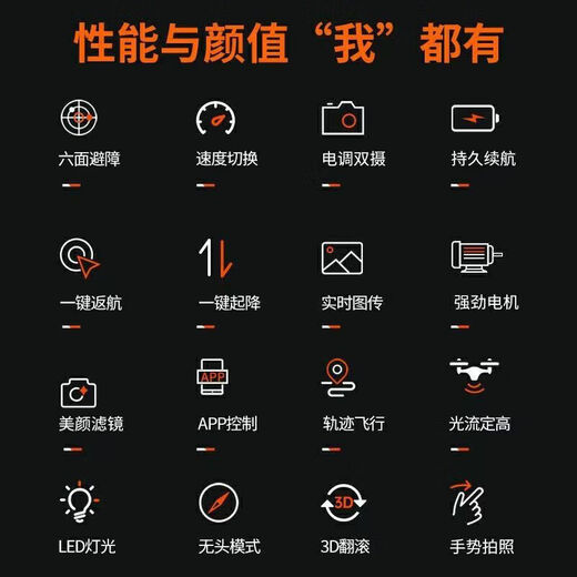 Jingdong Express UAV 10,000-meter-level UAV aerial photography, high-definition, professional-grade remote control aircraft with screen, quadcopter, outdoor high-definition aerial camera, mobile phone aerial photography - full obstacle avoidance, dual-camera electric camera, brushless wind resistance to level 8, three batteries, Changfei, package + accessories + lifetime warranty