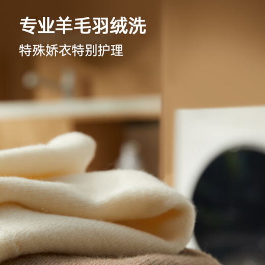 Panasonic White Moonlight 5.0 drum washing machine 10KG large capacity ultra-thin fully embedded professional hair removal and washing state subsidy XQG100-81F1